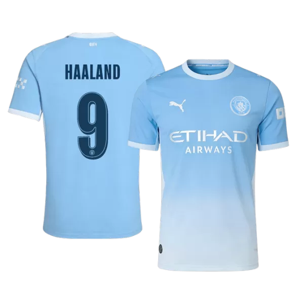 HAALAND #9 Manchester City Home Match Jersey Player Version 2026/27 - minejerseys