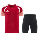 Customize Team Jersey Kit(Shirt+Short) Red AD12 - minejerseys