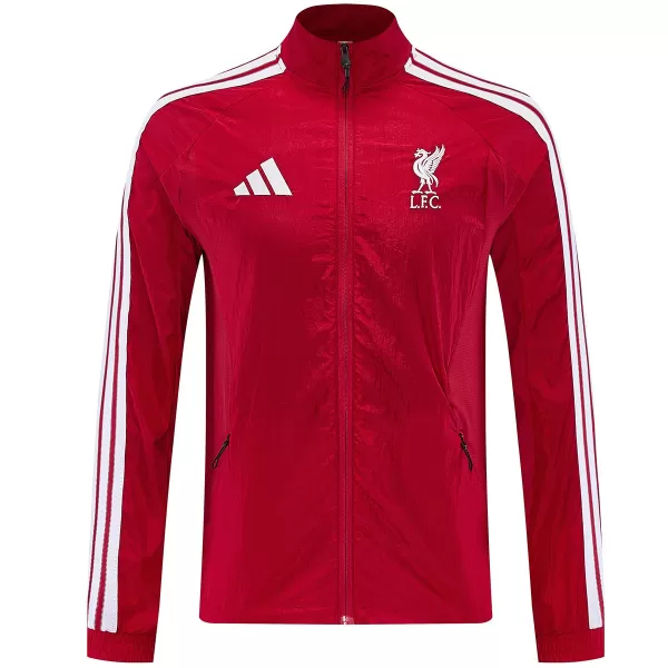 Liverpool Windbreaker Jacket Red 2026/27 - minejerseys