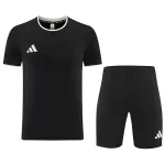Customize Team Jersey Kit(Shirt+Short) Black AD13 - minejerseys