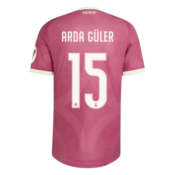 ARDA GÜLER #15 Real Madrid Third Match Jersey Player Version 2026/27 - minejerseys
