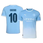CHERKI #10 Manchester City Home Match Jersey Player Version 2026/27 - minejerseys