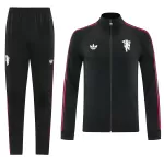 Manchester United Training Tracksuit Kit(Jacket+Pants) Black 2026/27 - minejerseys