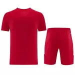 Customize Team Jersey Kit(Shirt+Short) Red AD14 - minejerseys