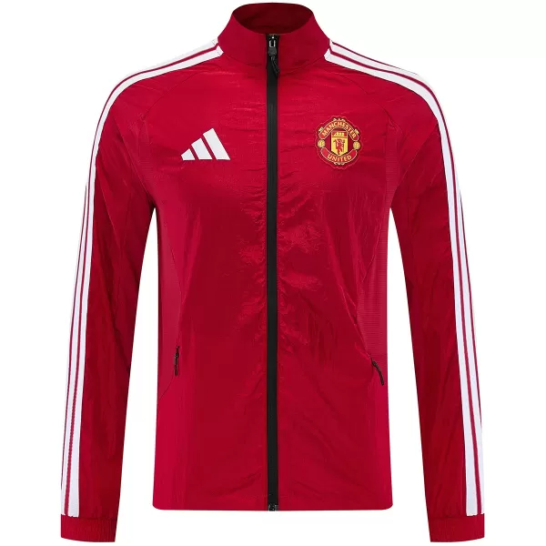 Manchester United Windbreaker Jacket Red 2026/27 - minejerseys