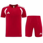 Customize Team Jersey Kit(Shirt+Short) Red AD14 - minejerseys
