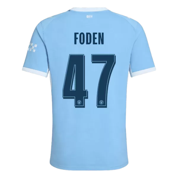 FODEN #47 Manchester City Home Match Jersey Player Version 2026/27 - minejerseys