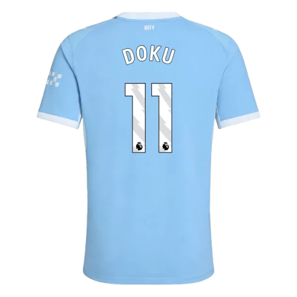 DOKU #11 Manchester City Home Match Jersey Player Version 2026/27 - minejerseys