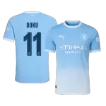 DOKU #11 Manchester City Home Match Jersey Player Version 2026/27 - minejerseys