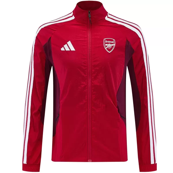 Arsenal Windbreaker Jacket Red 2026/27 - minejerseys