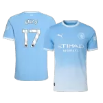 ENZO #17 Manchester City Home Match Jersey Player Version 2026/27 - minejerseys