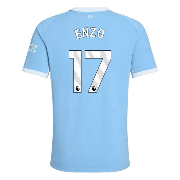 ENZO #17 Manchester City Home Match Jersey Player Version 2026/27 - minejerseys