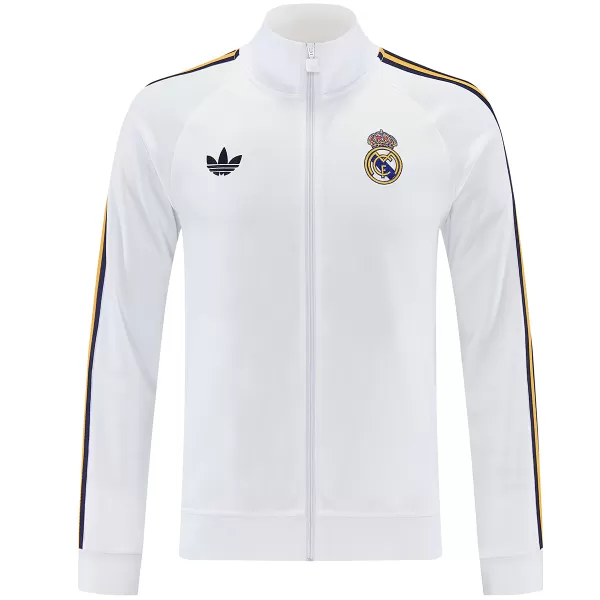 Real Madrid Anthem Jacket White 2026/27 - minejerseys