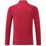 Kids Barcelona 1/4 Zipper Sweat Kit(Top+Pants) Red 2026/27 - minejerseys