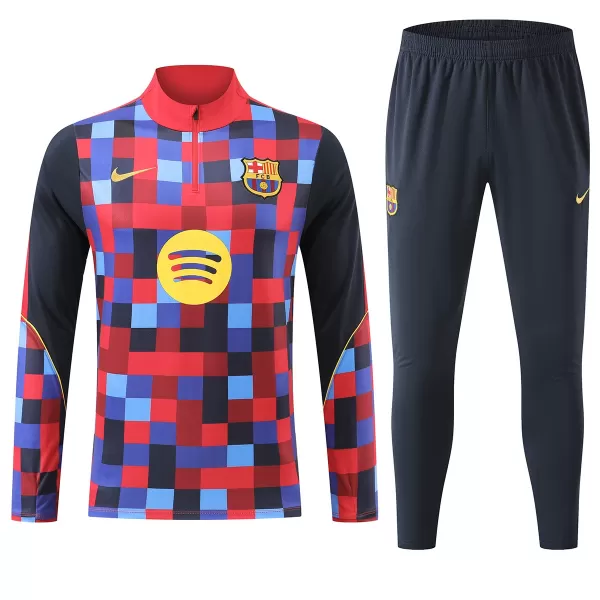 Barcelona 1/4 Zipper Sweat Kit(Top+Pants) Colour 2026/27 - minejerseys