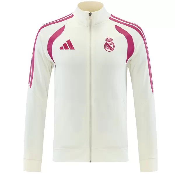 Real Madrid Anthem Jacket White 2026/27 - minejerseys
