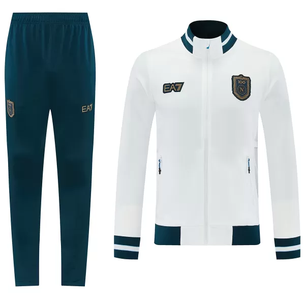 Napoli Training Tracksuit Kit(Jacket+Pants) White 2026/27 - minejerseys