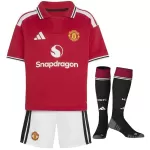 Kids Manchester United Home Jersey Full Kit 2026/27 - minejerseys