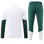 Kids Real Madrid 1/4 Zipper Sweat Kit(Top+Pants) White 2026/27 - minejerseys