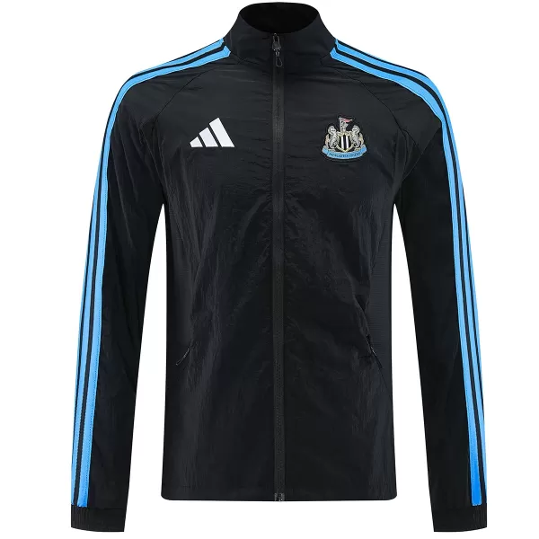 Newcastle United Windbreaker Jacket Black 2026/27 - minejerseys