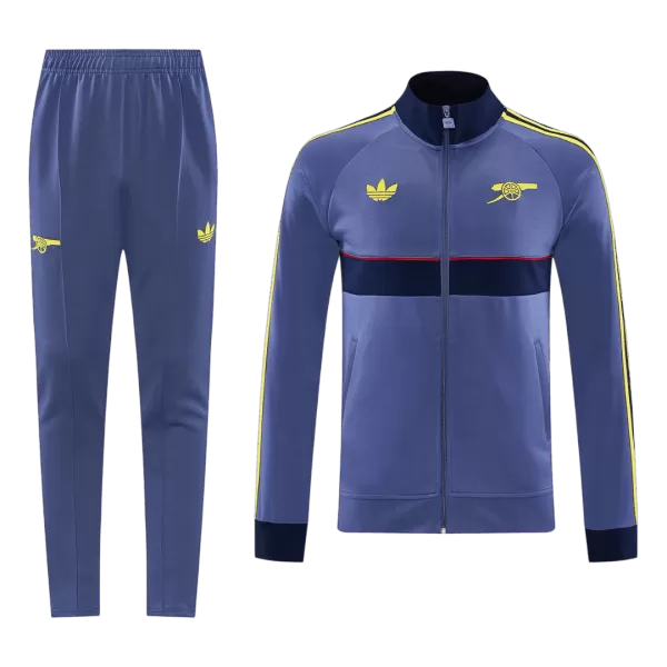 Arsenal Training Tracksuit Kit(Jacket+Pants) Blue 2026/27 - minejerseys