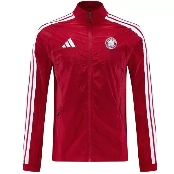 Bayern Munich Windbreaker Jacket Red 2026/27 - minejerseys