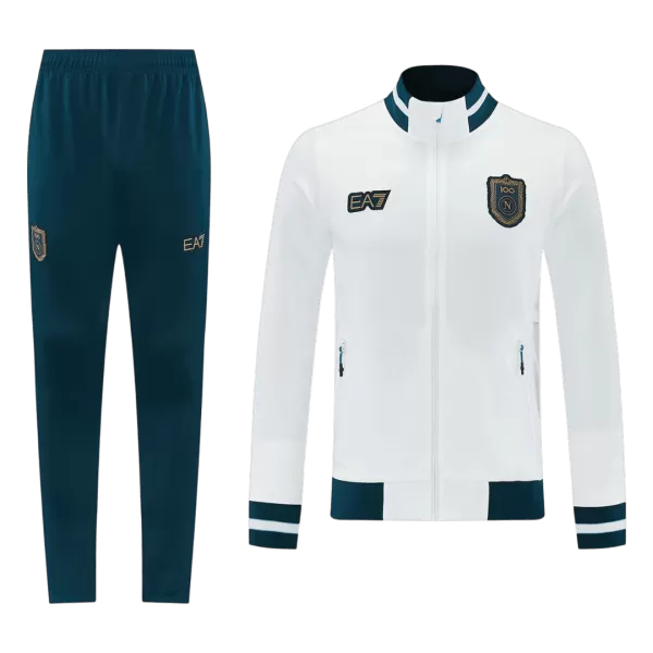 Napoli Training Tracksuit Kit(Jacket+Pants) White 2026/27 - minejerseys