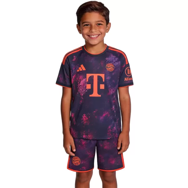 Kids Bayern Munich Third Jersey Kit 2026/27 - minejerseys