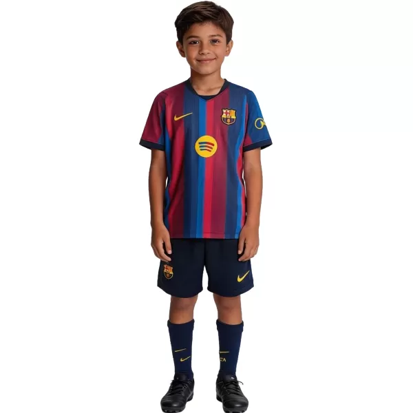 Kids Barcelona Home Jersey Full Kit 2026/27 - [Super Replica] - minejerseys
