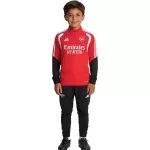 Kids Arsenal 1/4 Zipper Sweat Kit(Top+Pants) Red 2026/27 - minejerseys