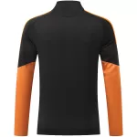 Arsenal 1/4 Zipper Sweat Kit(Top+Pants) Black 2026/27 - minejerseys