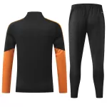 Kids Arsenal 1/4 Zipper Sweat Kit(Top+Pants) Black 2026/27 - minejerseys