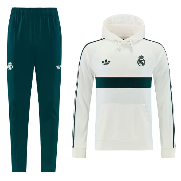 Real Madrid Hoodie Training Kit White 2026/27 - minejerseys