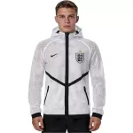 England Hoodie Jacket White 2026 - minejerseys