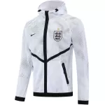England Hoodie Jacket White 2026 - minejerseys