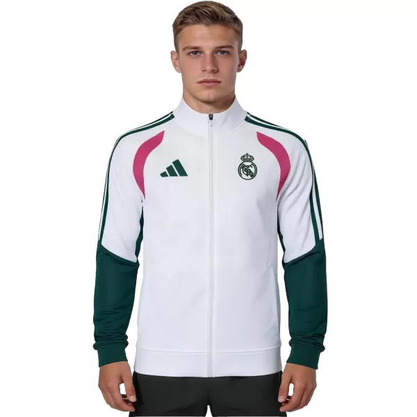 Real Madrid Anthem Jacket White 2026/27 - minejerseys