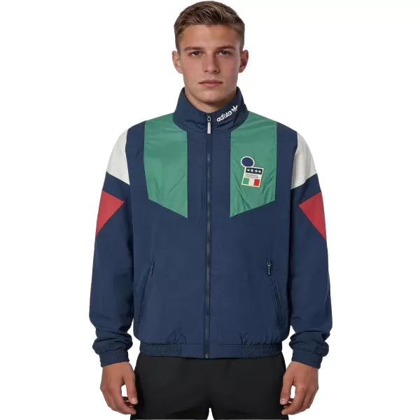 Italy Windbreaker Jacket Navy 2026 - minejerseys