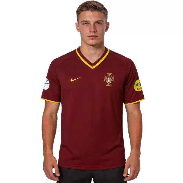 Retro Portugal Home Jersey Euro Cup 2000 - minejerseys