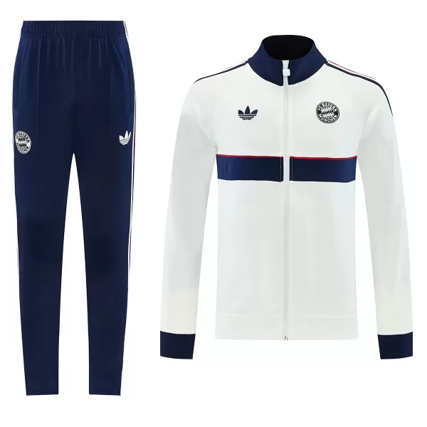 Bayern Munich Training Kit (Jacket+Pants) White 2026/27 - minejerseys