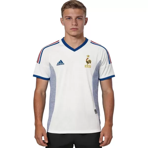 Retro France Away Jersey World Cup 2002 - minejerseys