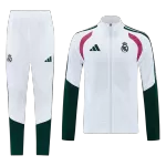 Real Madrid Training Tracksuit Kit(Jacket+Pants) White 2026/27 - minejerseys