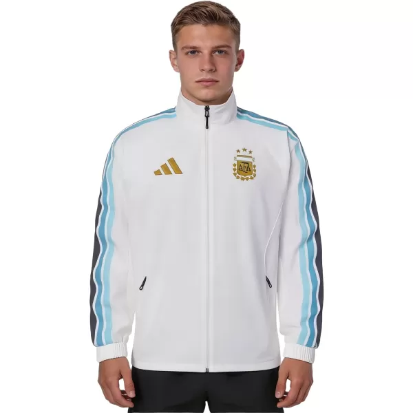 Argentina Windbreak Anthem Jacket White 2026 - minejerseys