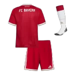 Kids Bayern Munich Home Jersey Full Kit 2026/27 - minejerseys