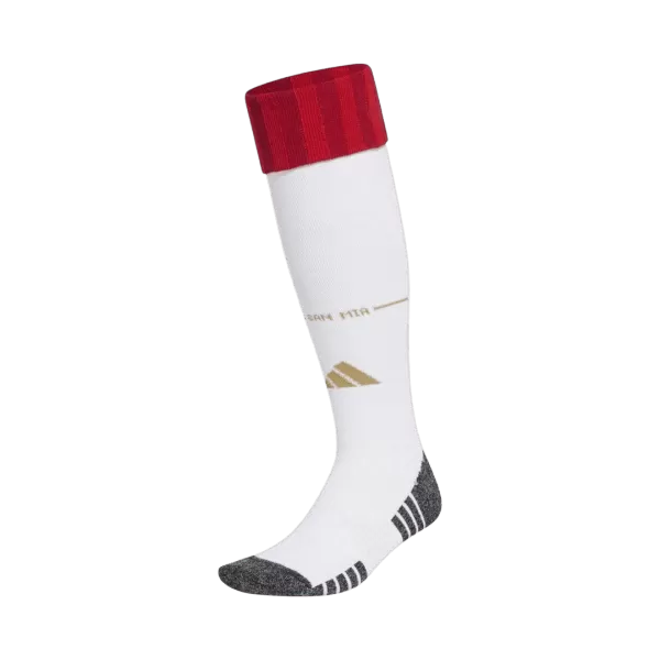 Bayern Munich Home Soccer Socks - White 2026/27 - minejerseys