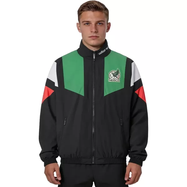 Mexico EQT Windbreak Jacket Black 2026 - minejerseys