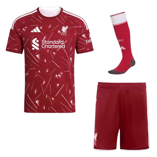 Liverpool Home Jersey Full Kit 2026/27 - minejerseys