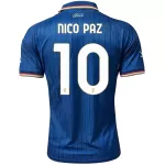 Nico Paz #10 Como 1907 Home Match Jersey Player Version 2026/27 - minejerseys