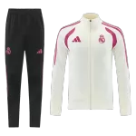 Real Madrid Training Tracksuit Kit(Jacket+Pants) White 2026/27 - minejerseys