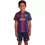 Kids Barcelona x Golf Wang Home Jersey Kit 2026/27 - [Super Replica] - minejerseys