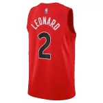 Unisex Toronto Raptors Kawhi Leonard #2 Red Swingman Jersey - Statement Edition - minejerseys